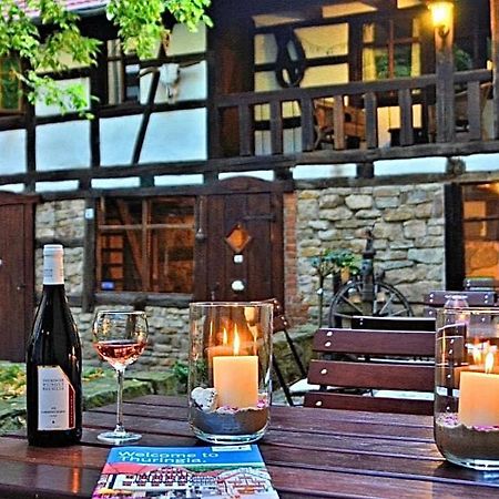 Hotel & Cafe Mohrenbrunnen Eisenberg  Bagian luar foto